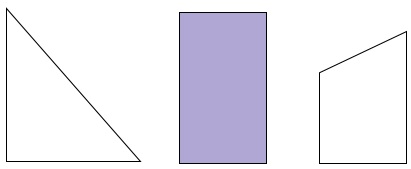 Треугольник и четырёхугольник