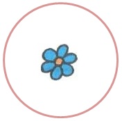 цветок в круге