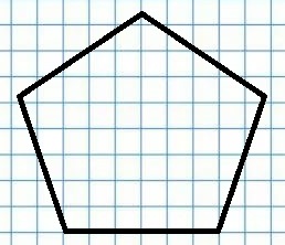 Как можно нарисовать пятиугольник
