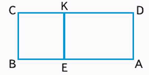 какую часть площади прямоугольника abcd