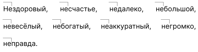 Страница 63 учебника по русскому языку 4 класс Канакина упражнение 108 с ответами и разбором слов с приставкой НЕ-.